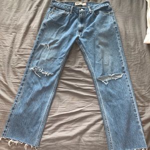 Vintage Destressed Levi Jeans